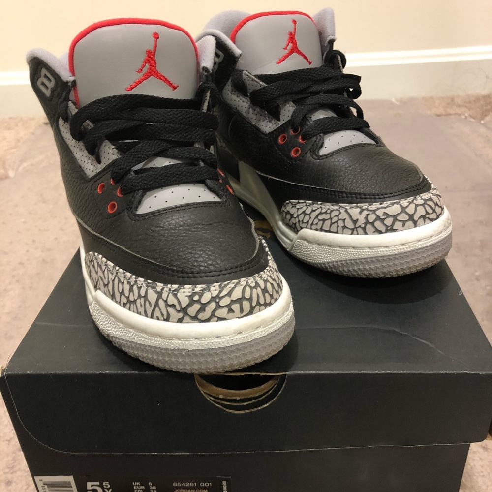 Jordan Black Cement 3s